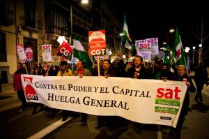 Manifestazione a Granada
