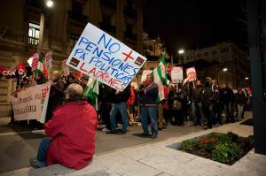 Manifestazione a Granada