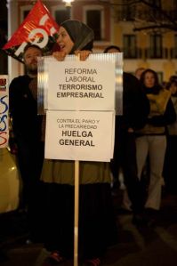 Manifestazione a Granada