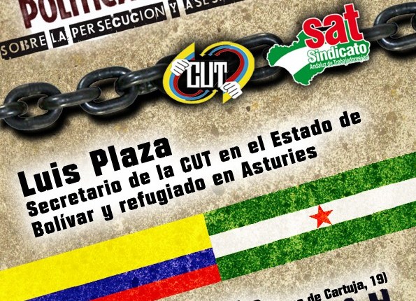 Charla/coloquio «Lucha Sindical y Violencia Politica en Colombia» y Barril&nbsp;solidario