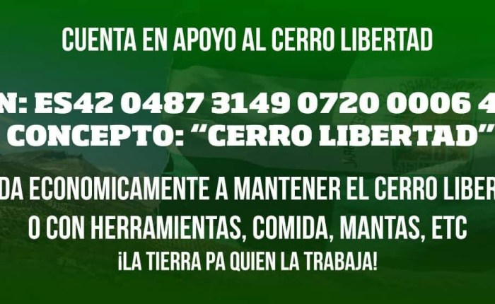 Cerro Libertad: el 23 de junio tenemos&nbsp;juicio.