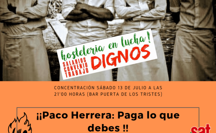 Prosigue el conflicto con el PUERTA DE LOS&nbsp;TRISTES.