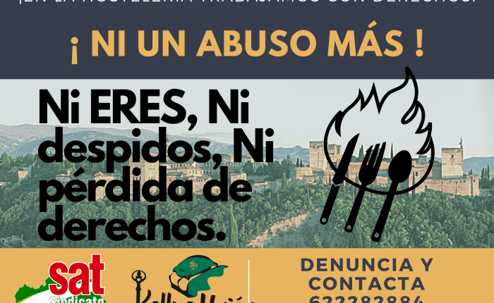 KELLYS UNIÓN Y EL SAT ANTE LA SITUACIÓN ACTUAL EN LA&nbsp;HOSTELERÍA.