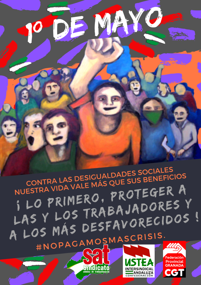 Cartel 1 de Mayo 2020 , Versión 4(2)