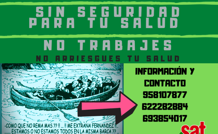 SI TU EMPRESA NO OBSERVA LAS MEDIDAS DE SEGURIDAD¡ NO&nbsp;TRABAJES!