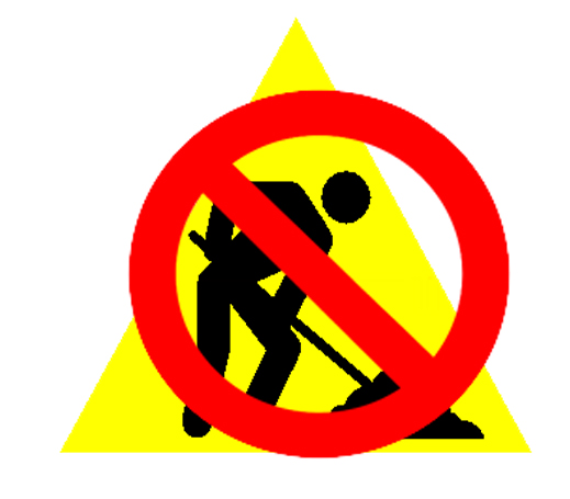 Prohibido pico y pala