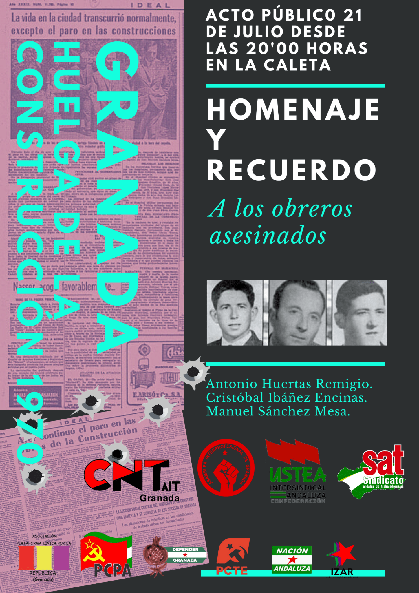 Cartel Huelga del 70 2020(2)