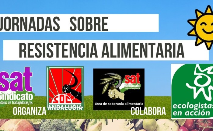 «RESISTENCIA ALIMENTARIA», Curso On Line sobre soberanía&nbsp;alimentaria.