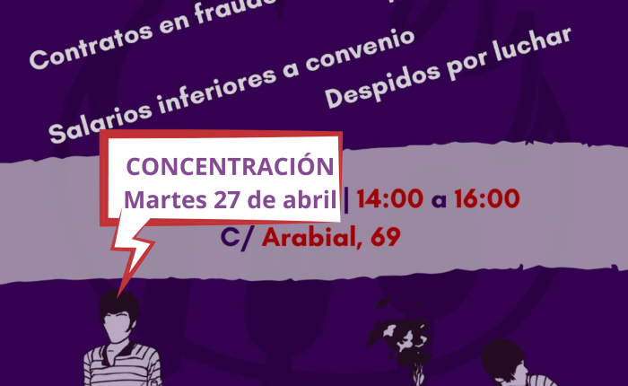 Hostelería en lucha. 27 de abril 14’00 horas El Tablón&nbsp;Verde.