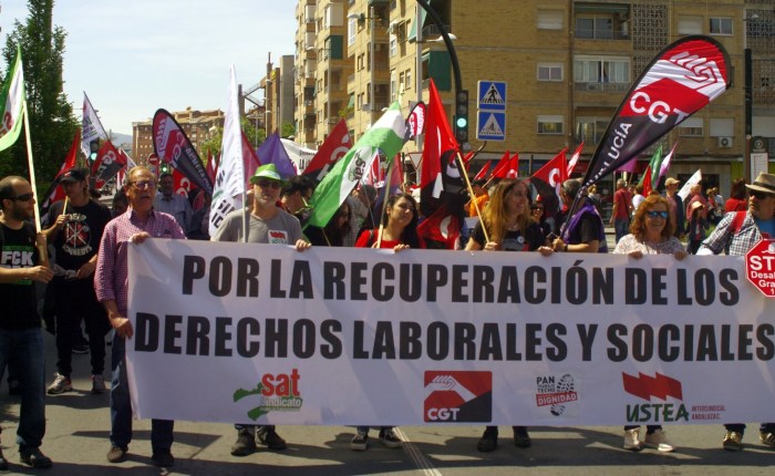 1º DE MAYO ¡A la calle! Por la recuperación de los derechos laborales y&nbsp;sociales