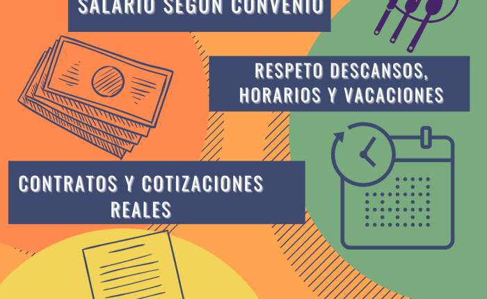 En la Hostelería tenemos derechos