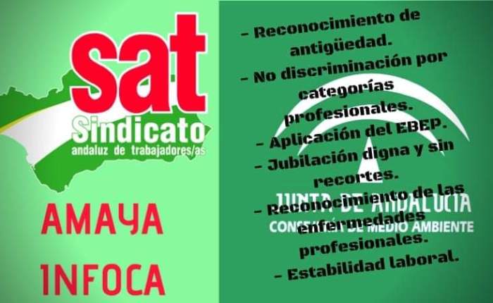 El SAT en AMAYA-INFOCA ante las situaciones que padecemos.