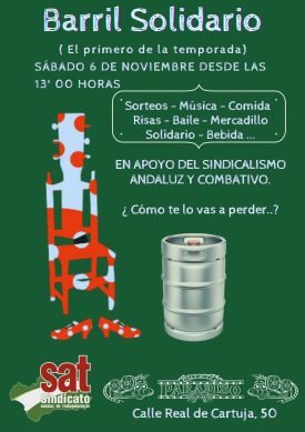 Barril Solidario 6 de Noviembre 2021