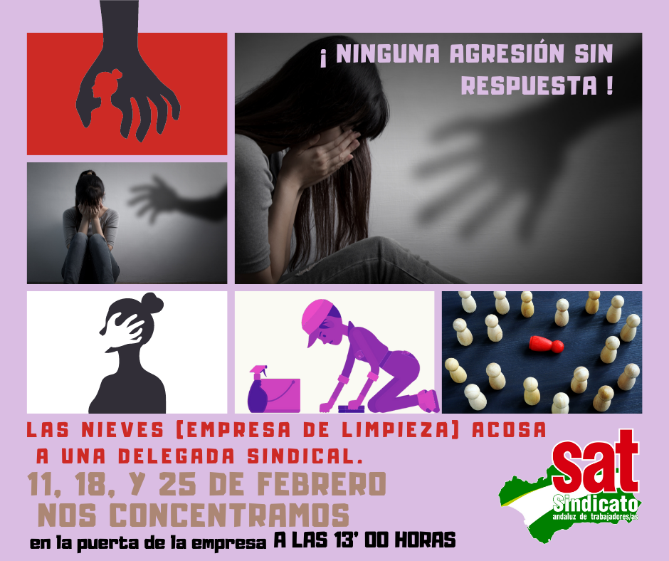 LAS NIEVES ACOSA A UNA DELEGADA SINDICAL.