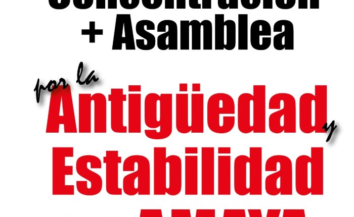 MOVILIZACIONES EN LA AGENCIA DE MEDIO AMBIENTE Y AGUA