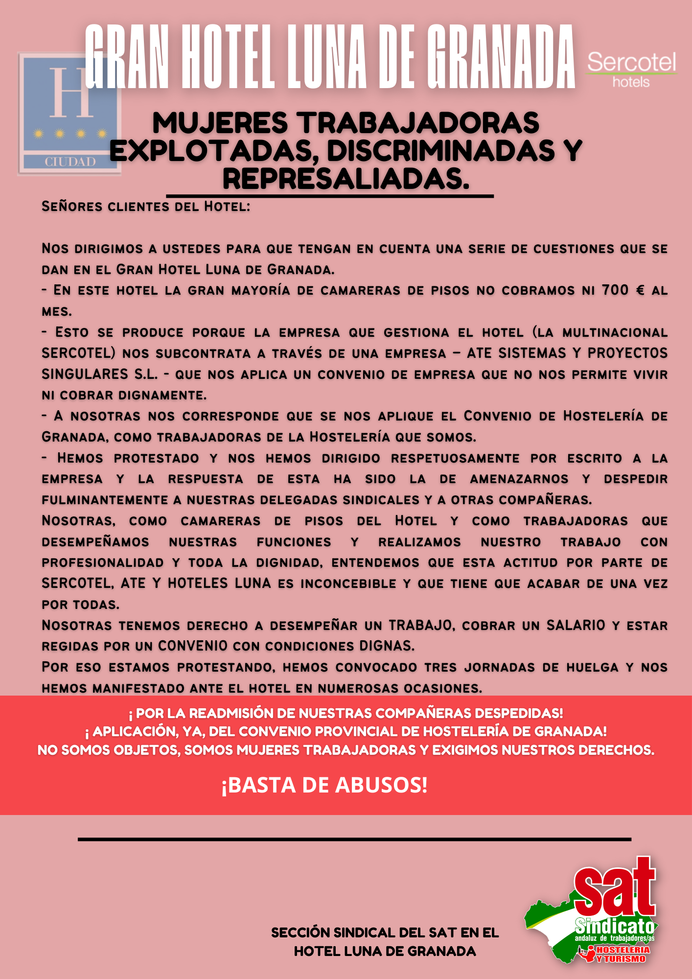 Panfleto Hotel Luna Junio de 2022