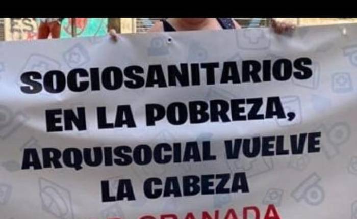 CONCENTRACIÓN DE TRABAJADORAS DE&nbsp;ARQUISOCIAL