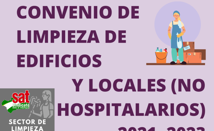 Convenio Limpieza Granada 2021 –&nbsp;2023